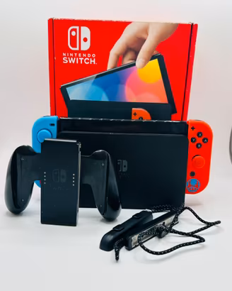 Nintendo Switch OLED Scatola Cib Testata Completa