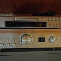 Amplificatore DENON e lettore CD DENON