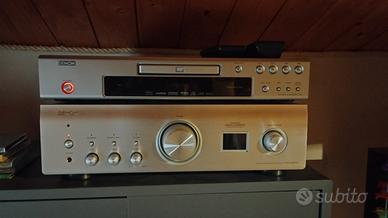 Amplificatore DENON e lettore CD DENON