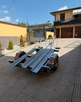 Carrello appendice portamoto Satellite