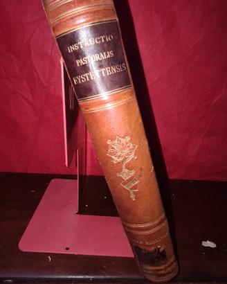 Libro Antico del 1902. Instructio Pastoralis