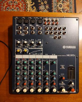 Mixer 10 canali analogico Yamaha MG102c