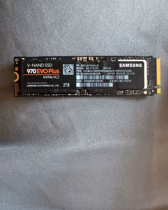 970 Evo Plus ssd 2TB NVMe M.2