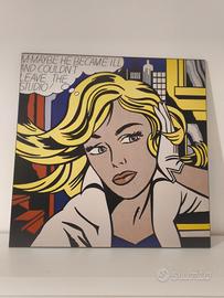 quadro con stampa su  legno