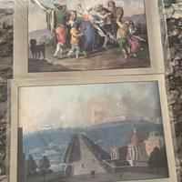 Stampe da collezione di quadri su Napoli antica