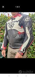 giacca pelle x moto tg. 52 IXON