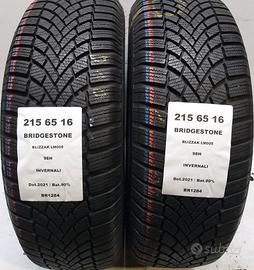 2 GOMME 215 65 16 BRIDGESTONE BR1284