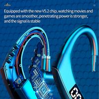 Auricolare Wireless bluetooth con Display A LED 