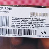 Nokia 6090 telefono veicolare GSM 900 ver. ITALY
