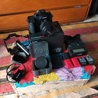 Lumix GH5 + 12-35mm F2.8 + Accessori