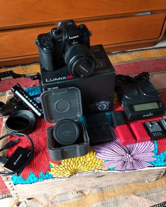 Lumix GH5 + 12-35mm F2.8 + Accessori