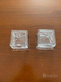 Coppia in cristallo di formaggiare