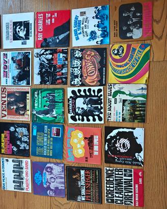 n. 49 dischi 45 giri musica varia pop rock