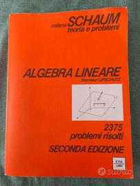 Algebra Lineare - Seymour Lipschutz 