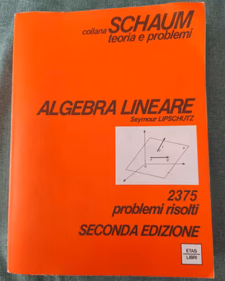 Algebra Lineare - Seymour Lipschutz 