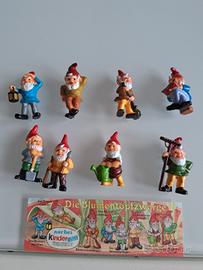 KINDER SORPRESA D. NANI GIARDINIERI 1998+1 CARTINA