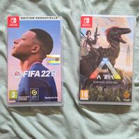 FIFA 22 e ARK Survival Evolved nintendo Switch