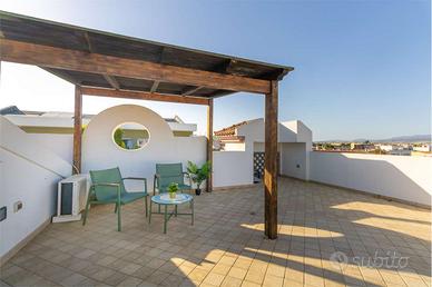 Mansarda con terrazza panoramica