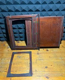 dorsi in legno fotografia anni 30/40