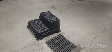 Gradino doppio in plastica