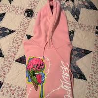 Felpa rosa unisex Bershka