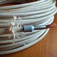 Cavo unipolare 4 mmq alta temperatura,  mt 10