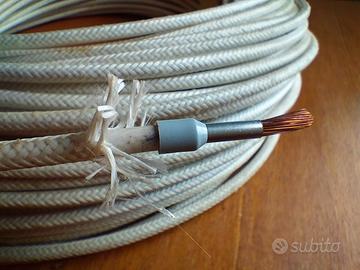 Cavo unipolare 4 mmq alta temperatura,  mt 10