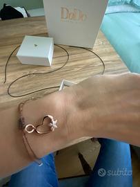 Ciondolo Dodo oro rosa e diamanti - nuovissimo