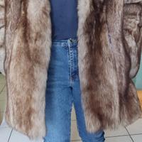 Pelliccia tre quarti usata 2 volte