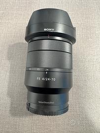 Obiettivo Sony Zeiss 24 - 70 f4.0 e mount