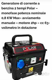 generatore di corrente Polar