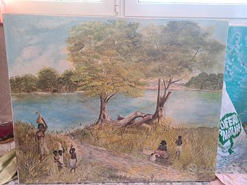 Quadro paesaggio Africa