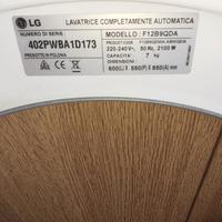 LAVATRICE LG  F12B9QDA