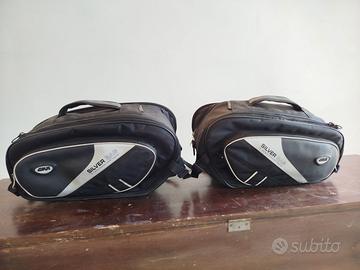 Givi T479 Borse laterali Silver Bag da 29 a 39 lt