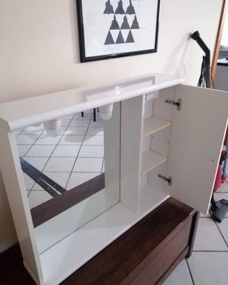 •Specchiera Bagno Contenitore