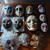 maschere in ceramica 