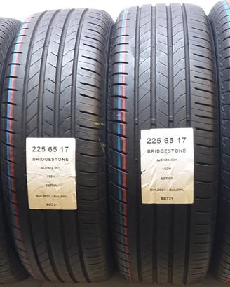 4 GOMME 225 65 17 BRIDGESTONE BR721