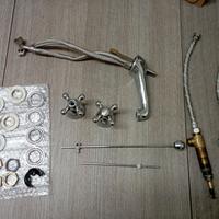 Epoca Batteria per lavabo a 3 fori con scarico 453