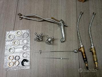 Epoca Batteria per lavabo a 3 fori con scarico 453