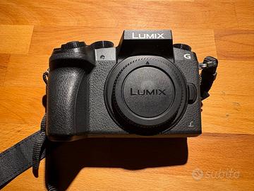 Fotocamera Panasonic Lumix G7 H usata pochissimo