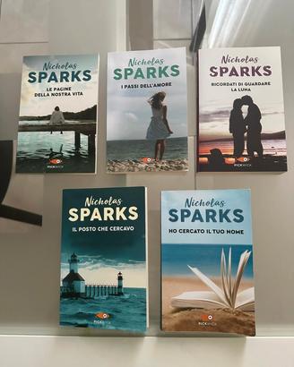 Lotto 5 Libri Nicholas Sparks