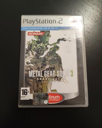 Metal Gear solid 3 PAL ITA