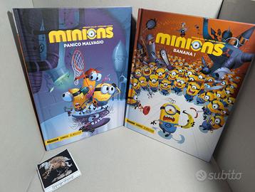 Set 2 libri fumetti Minions Cattivissimo Me 2015
