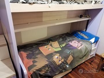 Letto a castello Doimo Cityline laminato