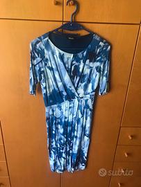 Abito blu fantasia Max&Co TG. M