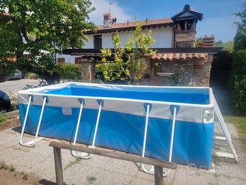 PISCINA FUORI TERRA 390 X 190 X H.90