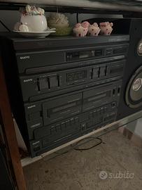 Impianto stereo Sanyo