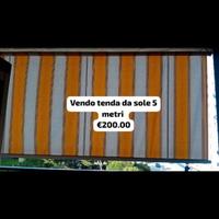 tenda da sole 5 metri