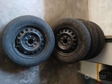 Ruota completa Fiat Panda