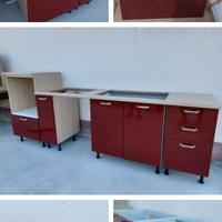 Mobili cucina STAR amaranto